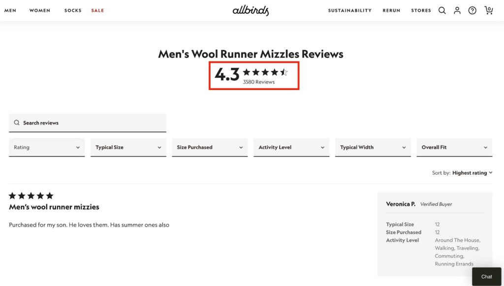brand reputation example