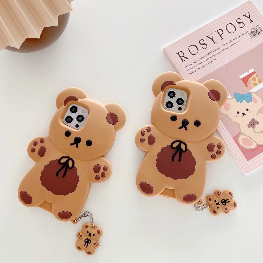 Teddy Bear Silicone Phone Case
